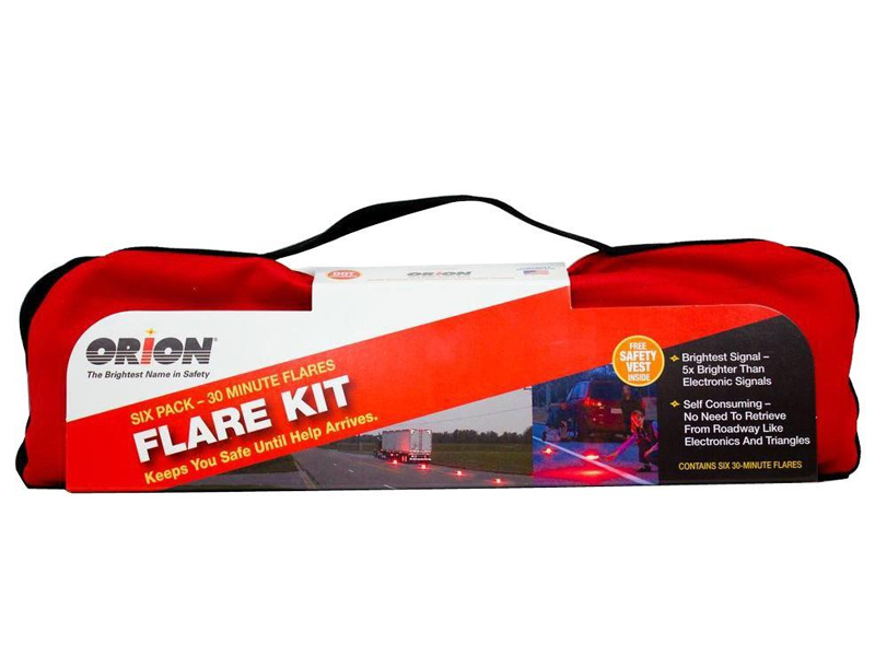 Emergency Road Flare Warning Kit