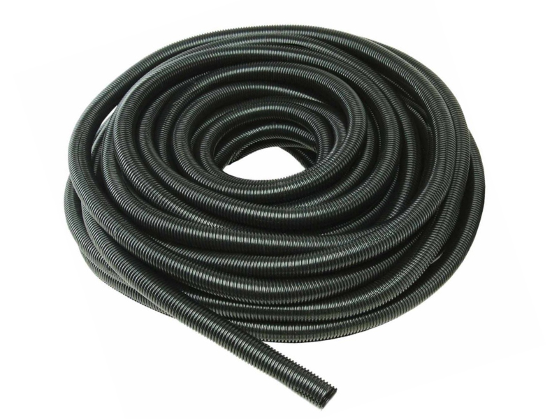 Electriduct 2 UV Rated Flame Retardant Wire Loom Black Nylon Split Tubing Cable Hose 10 Feet 