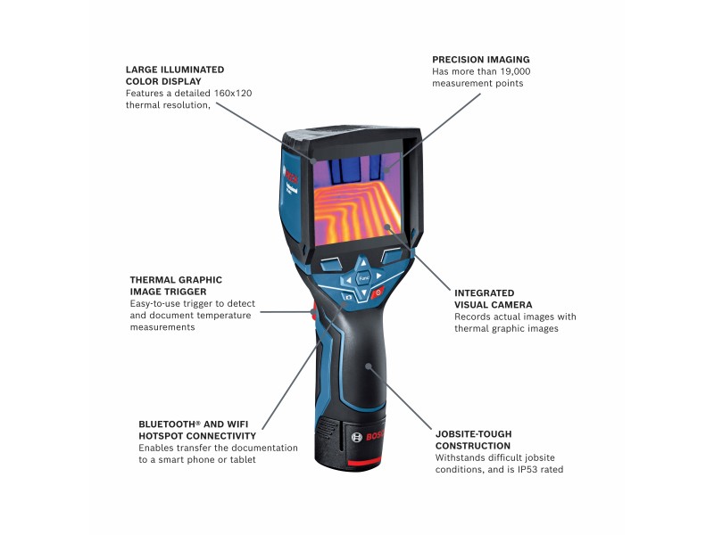 BOSCH® Thermal Imaging Camera 12V GTC400C