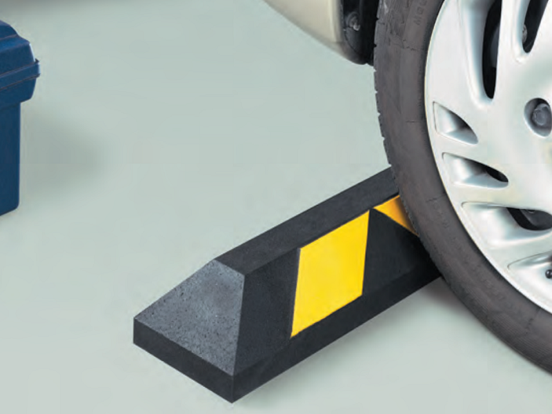 Park it® Rubber Parking Curb Stops for Garage Cable Ties And More