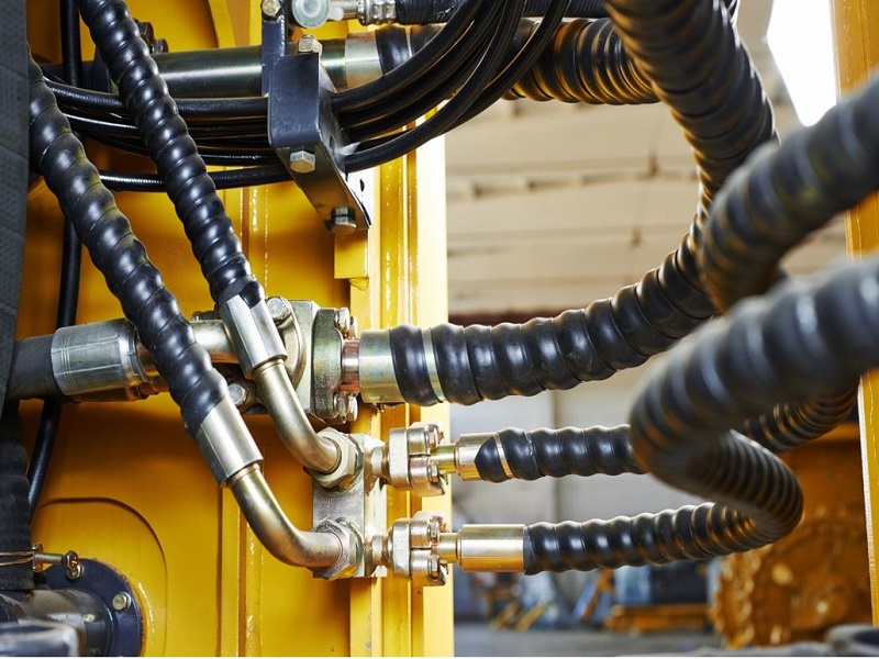 Cyclone® Hydraulic Hose Spiral Wrap Tubing Heavy Duty HDPE