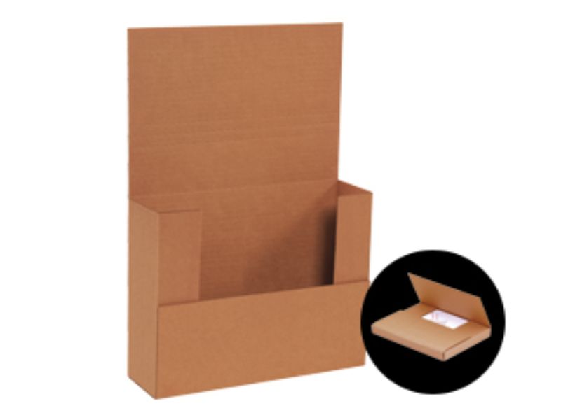 Easy Fold Mailer Boxes White & Kraft Foldable Maillers