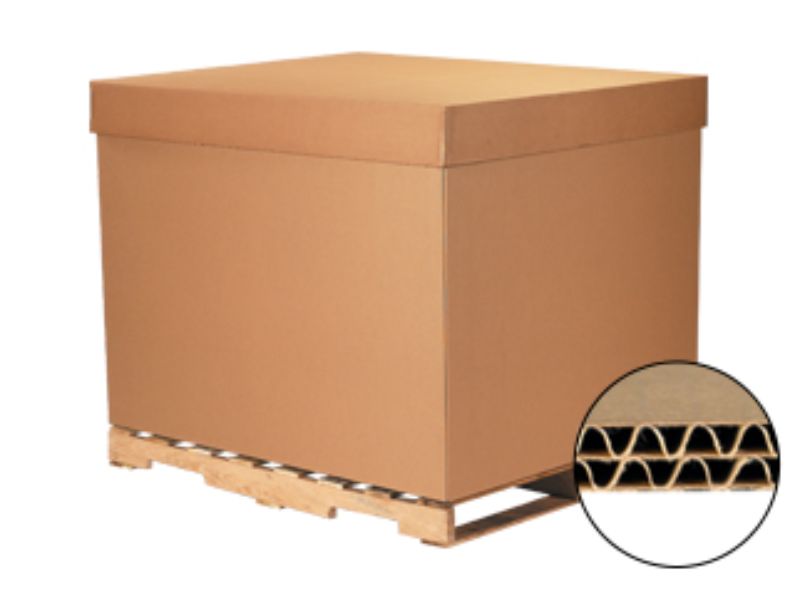 Pack Kontrol® Gaylord Boxes Corrugated Cardboard Gaylord Containers
