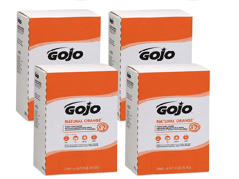 GOJO® Natural* Orange™ Pumice Hand Cleaner Refill Box