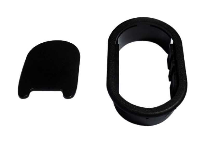 Oval Face Plastic Desk Grommets