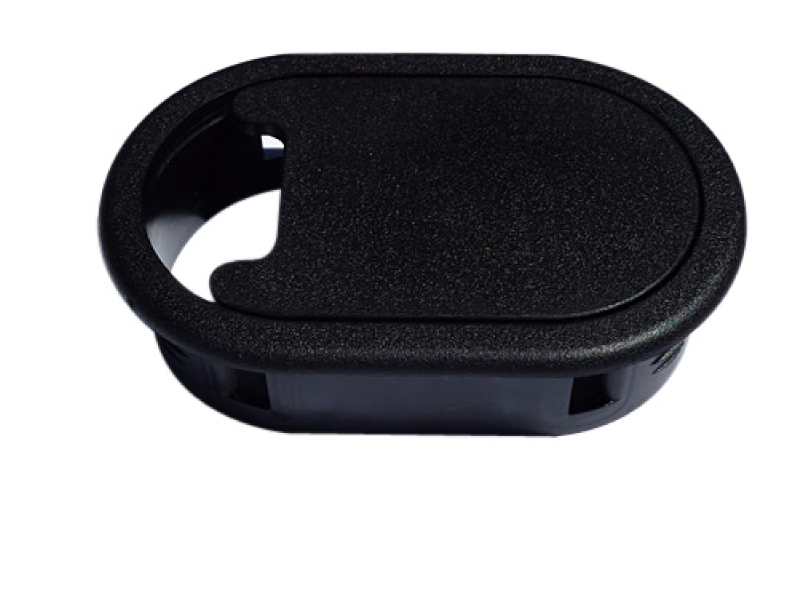 Oval Face Plastic Desk Grommets
