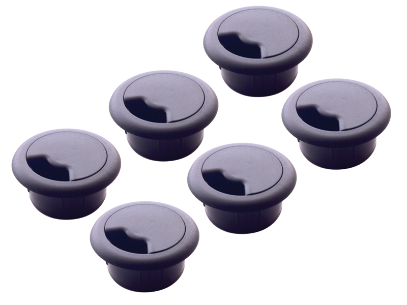 Kable Kontrol™ Round Plastic Desk Grommets