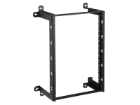 Kendall Howard 16U V-line wall mount rack with 12