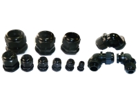 Nylon black cable glands