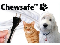 Chewsafe cord cover label