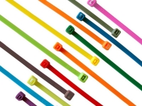Cable ties of various colors