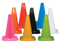 28 ECOLANE Safety Cone with double reflective collars and 7Ib base