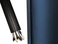 black clubsaver floor cord cover