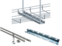 Economical cable tray hanger kit