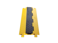 single channel cable protector, bumblebee, yellow base and black lid