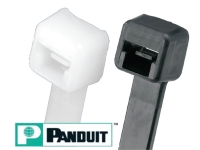 Panduit cable ties, black and natural