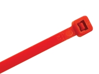 red 4 inch zip ties 100 pack