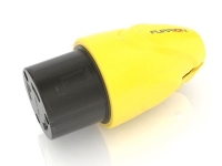 Furrion powersmart marine safety yellow 30A female assembly connector yellow, sp-f30fmp-sy