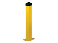 Eagle #1752 round bollard post, yellow