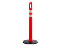 Diamond top Traffic Post Delineator, Orange, 42