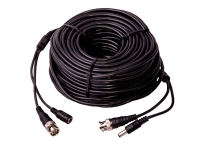 roll of siamese cable, black