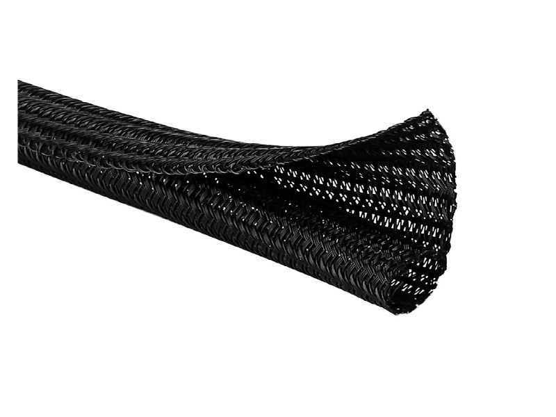 WEAVE様 Side Entry Wrap Around Braided Sleeving | Flexible Cable Sleeve