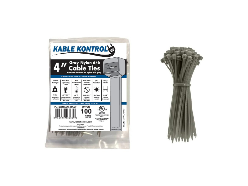 Colored Zip Ties | Color Nylon Cable Ties | Kable Kontrol®