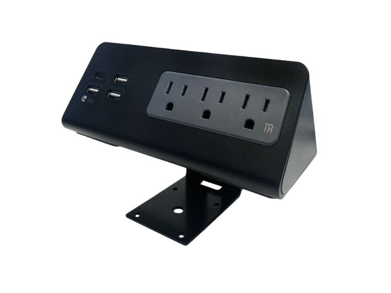 Kable Kontrol™ Desktop & Bedside Power Strip with USB C Port