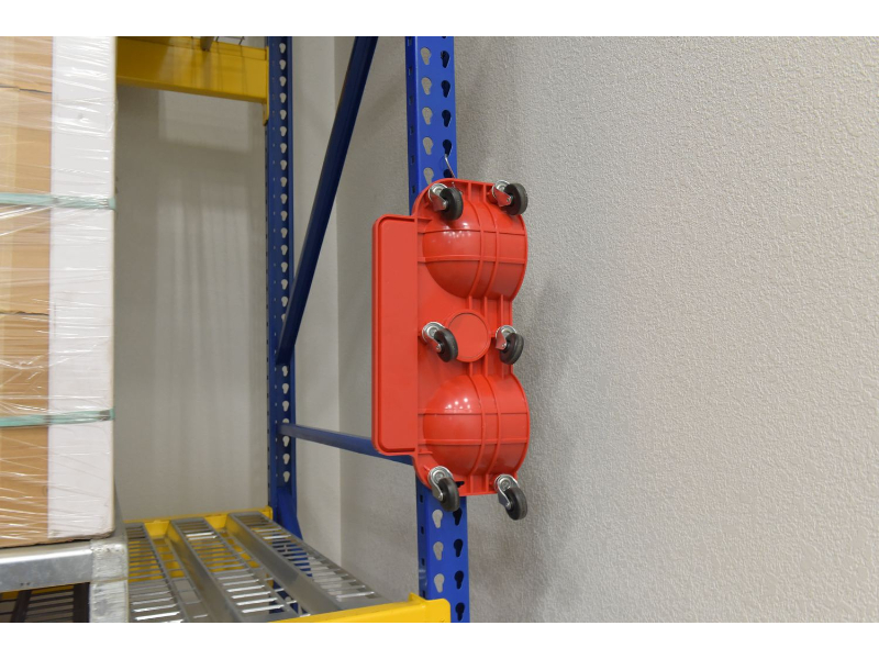 Vestil® Plastic Rolling Knee Dolly