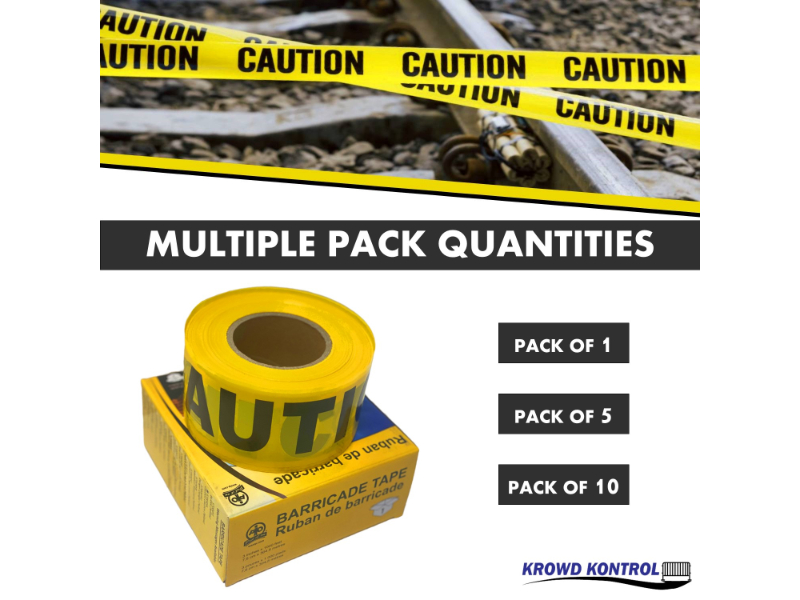 Barricade Tape (Bulk Cases)