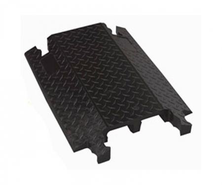 2 channel do max drop over cable protector in black color