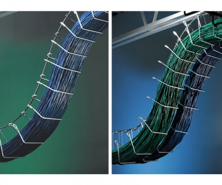 Cable snake tray for 201 series cable tray system Cable snake tray for 201 series cable tray system