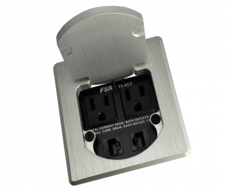 3.5 inch t3-ac2 table box square aluminum