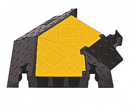 Right turn forYellow Jacket CP-3-225 3-channel cable protector Right turn forYellow Jacket CP-3-225 3-channel cable protector