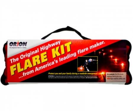 Motorist safety flare kit