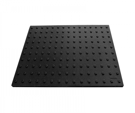 2'  by 2' black detectable warning paver spill containment 