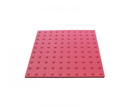 2'  by 2' safety red detectable warning paver spill containment 