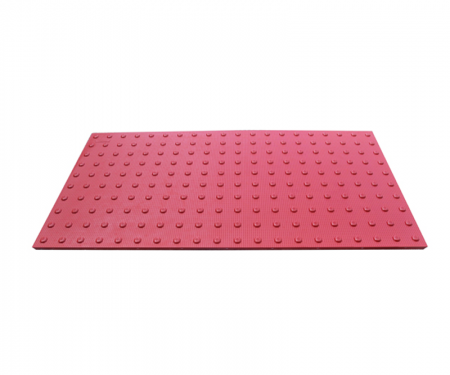 4' by 2' safety red ada detectable warning pavers urethane spill containment