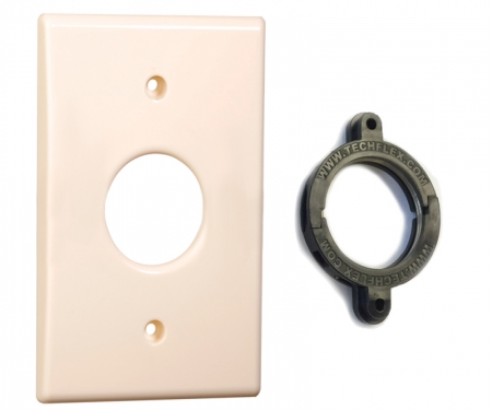 Flexo wall mounting kit, almond