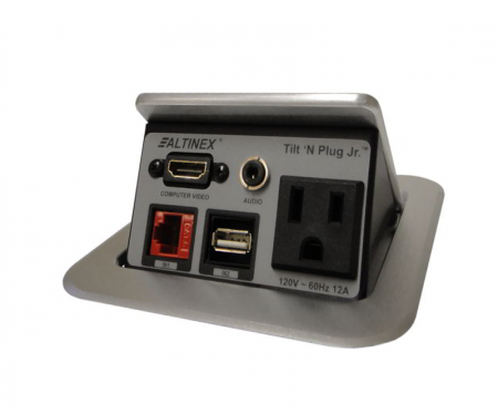 Altinex TNP125 Power & Data Grommet, Silver