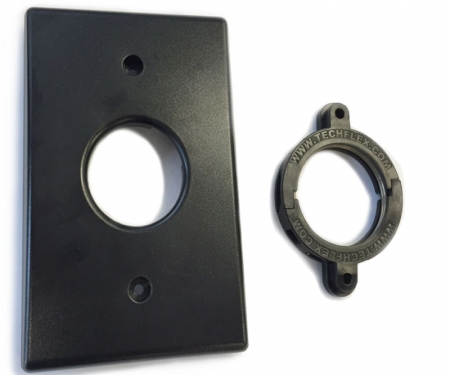 Flexo wall mounting kit, black