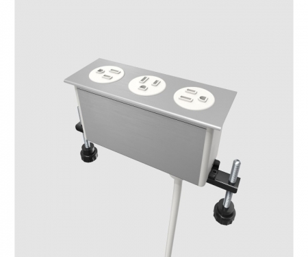 Byrne Dot in-surface 3 power outlet, white