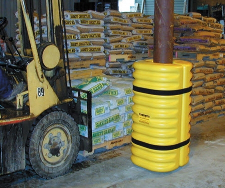 Eagle Column Protector Installed