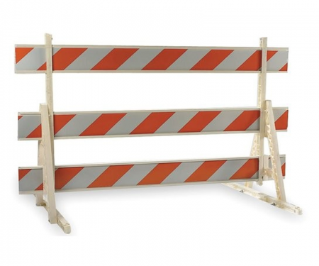 Plastic barricade Type 3-iii, 72