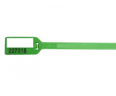 6 inch long green write on serialized flag cable ties 6 inch long green write on serialized flag cable ties
