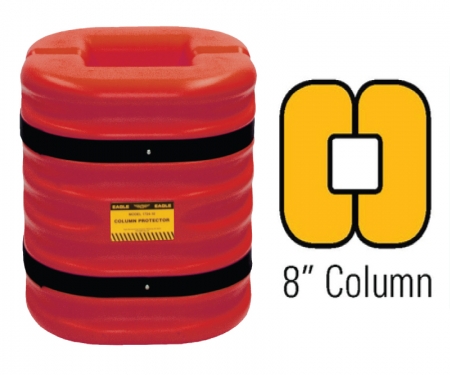 Eagle 1724-8 Red Mini Column Protector