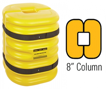 Eagle 1724-8 Yellow Mini Column Protector