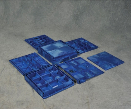 Eagle Collapsible 4 gal poly cabinet