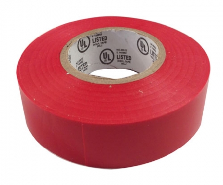 PVC electrician's tape, red