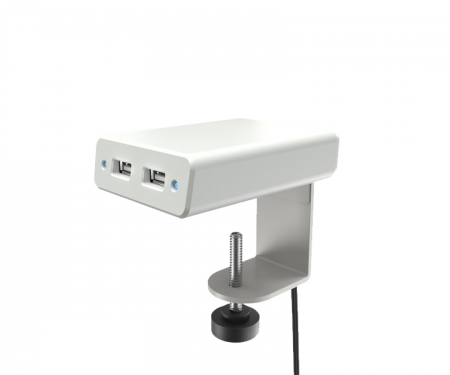 Garcia Edgemount powered usb hub, white Garcia Edgemount powered usb hub, white